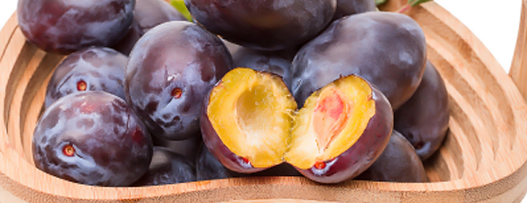 Синя слива сорт Бляк Бюти (Prunus, Plum Black Beauty) Синя слива сорт Бляк Бюти (Prunus, Plum Black Beauty)